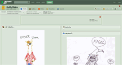 Desktop Screenshot of guiltyotaku.deviantart.com