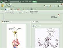 Tablet Screenshot of guiltyotaku.deviantart.com