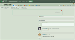 Desktop Screenshot of juliet-cullen.deviantart.com