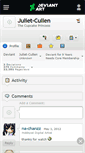 Mobile Screenshot of juliet-cullen.deviantart.com