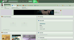 Desktop Screenshot of alchemicus.deviantart.com