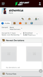 Mobile Screenshot of alchemicus.deviantart.com