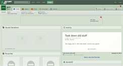 Desktop Screenshot of js31.deviantart.com