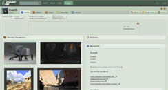 Desktop Screenshot of kvenh.deviantart.com