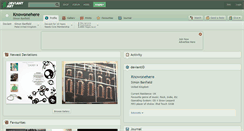 Desktop Screenshot of knowonehere.deviantart.com