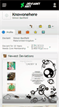 Mobile Screenshot of knowonehere.deviantart.com