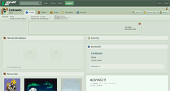 Desktop Screenshot of linktastic.deviantart.com