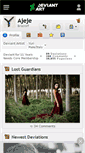 Mobile Screenshot of ajeje.deviantart.com