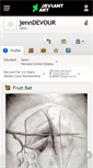 Mobile Screenshot of jenndevour.deviantart.com