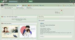 Desktop Screenshot of difinity.deviantart.com