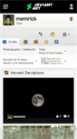 Mobile Screenshot of memrick.deviantart.com