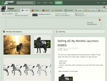 Tablet Screenshot of nqaar.deviantart.com