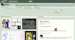 Desktop Screenshot of hcoyote.deviantart.com