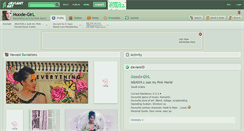 Desktop Screenshot of moode-girl.deviantart.com