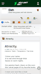 Mobile Screenshot of eleh.deviantart.com