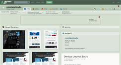 Desktop Screenshot of colorlabelstudio.deviantart.com