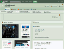 Tablet Screenshot of colorlabelstudio.deviantart.com