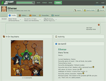 Tablet Screenshot of ethenae.deviantart.com