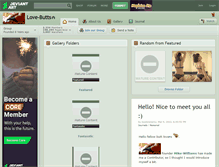 Tablet Screenshot of love-butts.deviantart.com