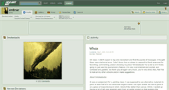 Desktop Screenshot of embnar.deviantart.com