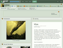 Tablet Screenshot of embnar.deviantart.com