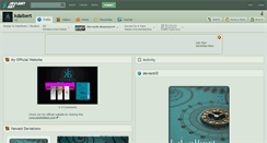 Desktop Screenshot of kdalbert.deviantart.com