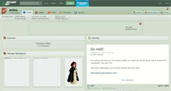 Desktop Screenshot of anlina.deviantart.com