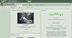 Desktop Screenshot of forest-world.deviantart.com