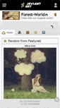 Mobile Screenshot of forest-world.deviantart.com