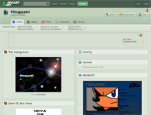 Tablet Screenshot of hitsugaya64.deviantart.com