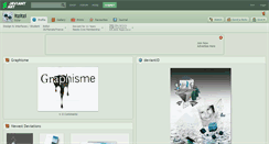 Desktop Screenshot of itzitzi.deviantart.com