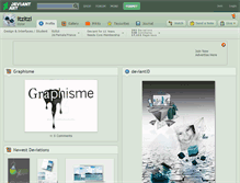Tablet Screenshot of itzitzi.deviantart.com