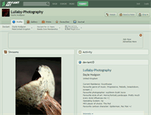 Tablet Screenshot of lullaby-photography.deviantart.com