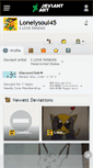 Mobile Screenshot of lonelysoul45.deviantart.com