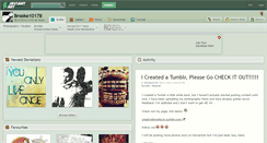 Desktop Screenshot of brooke10178.deviantart.com
