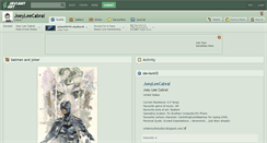 Desktop Screenshot of joeyleecabral.deviantart.com
