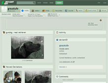 Tablet Screenshot of graustufe.deviantart.com