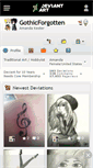 Mobile Screenshot of gothicforgotten.deviantart.com