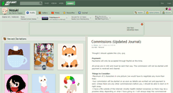 Desktop Screenshot of nozuki.deviantart.com