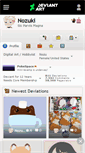 Mobile Screenshot of nozuki.deviantart.com