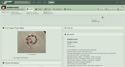 Desktop Screenshot of amberwood.deviantart.com