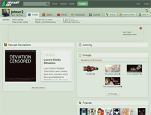 Tablet Screenshot of johner2.deviantart.com