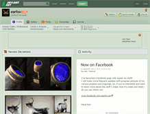 Tablet Screenshot of earfox.deviantart.com