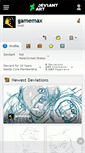 Mobile Screenshot of gamemax.deviantart.com