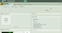 Desktop Screenshot of fatartluver.deviantart.com