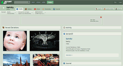 Desktop Screenshot of kamsky.deviantart.com