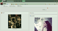 Desktop Screenshot of madzz.deviantart.com