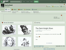 Tablet Screenshot of dario4slash.deviantart.com