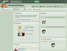 Tablet Screenshot of phineasandferbfans.deviantart.com