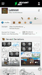Mobile Screenshot of leimrei.deviantart.com